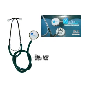 ESTETOSCOPIO DOBLE CAMPANA MEDIC LIFE
