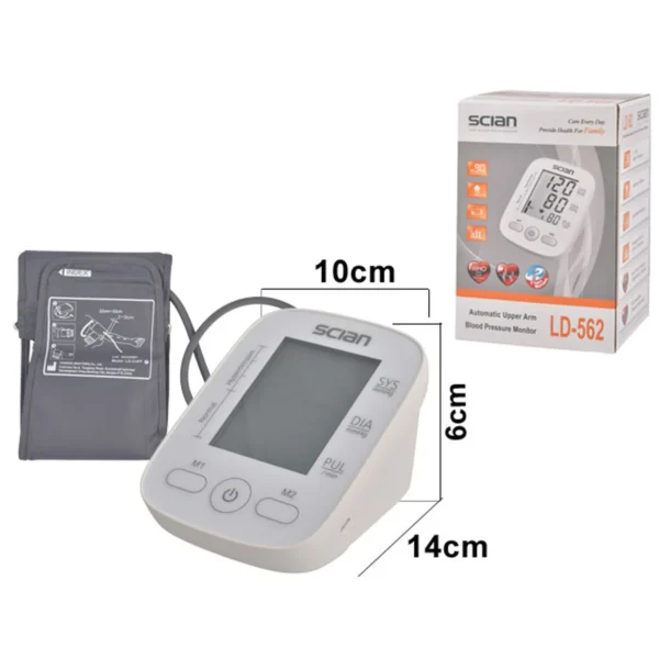 TENSIOMETRO DIGITAL DE BRAZO SCIAN LD562 MICRO USB